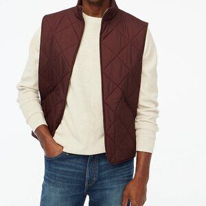 J. Crew Walker vest in Burgundy